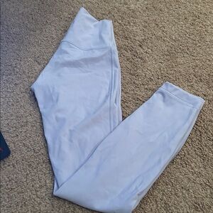 Lululemon Athletica Light Lavender Leggings 25” Inseam size 0